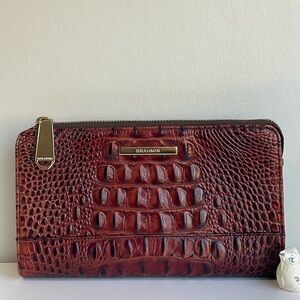 Brahmin Pecan Melbourne Clutch